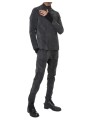 Veste costume Coton Stretch Marmorisé vert zip caché LM270 La Haine Inside Us Homme Alsace Strasbourg Boutique Online 