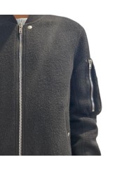 Bomber Laine noir Classic Flight Rick Owens Homme RU02D6789 WLD 09 strasbourg france shopping vêtements alsace men jacket