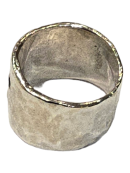 Bague Cora Large Argent 1 Diamant Noir 0.14ct Rosa Maria boutique concept store strasbourg france online ring