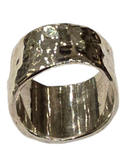 Bague Cora Large Argent 1 Diamant Noir 0.14ct Rosa Maria boutique concept store strasbourg france online ring