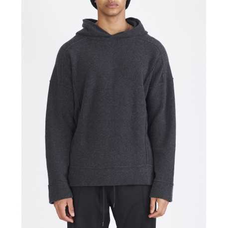 Hoodies Mérinos Cachemire Gris Isabel Benenato Homme UK21 80 Strasbourg Boutique Online Mode 