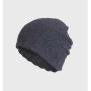 Bonnet Gris Cachemire 100% Isabel Benenato femme homme UK83 80 Strasbourg mode boutique online mixte accessoire hiver