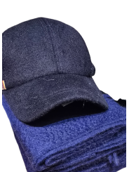 Casquette laineuse Bande Baya côté Navy M1A 987DT N086 49 Paul Smith Homme