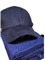 Casquette laineuse Bande Baya côté Navy M1A 987DT N086 49 Paul Smith Homme