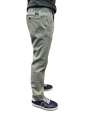 Chino coton stretch Amande Ceinture rayée Torino Winter N4 MBE130 243 Mason's Homme Pantalon boutique strasbourg