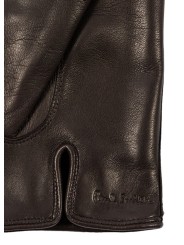 Gants cuir Choco entres doigts Taupe M1A 415GL M251 66 Paul Smith Homme gloves man strasbourg boutique shop online