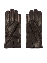 Gants cuir Choco entres doigts Taupe M1A 415GL M251 66 Paul Smith Homme gloves man strasbourg boutique shop online
