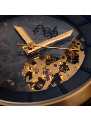 Montre_automatique_Rehab_s r360 02_gold_cuir_suède_Fob_paris_bijoux_mixte_mode_shop_online_boutique_strasbourg_france