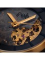 Montre_automatique_Rehab_s r360 02_gold_cuir_suède_Fob_paris_bijoux_mixte_mode_shop_online_boutique_strasbourg_france