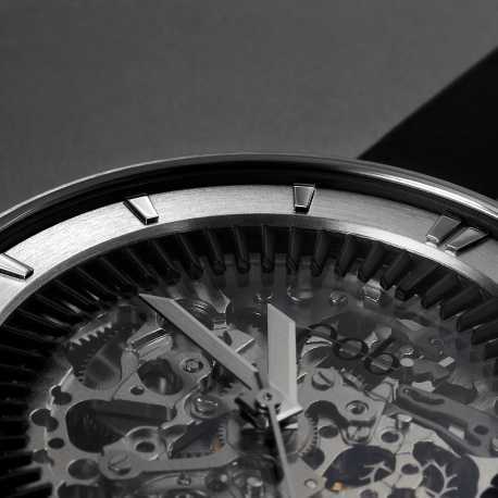 Montre Rehab automatique silver Skeleton 413C-13-101 Fob Paris watches strasbourg boutique france online femme homme