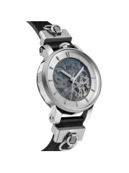 Montre R360 argent Lucia triple cuir Black Thin 2 SS Parts R360C 16 R360S 118 Fob Paris boutique strasbourg store watch