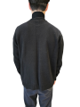 Pull col montant noir cachemire Rick Owens Homme RU02D 6685 WSBR 09 Strasbourg Boutique Online Mode 