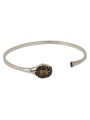 Bracelet argent Diamants noirs Quartz fumé BR TOKO 2 DIA BLK SQTZ T BLK Q Rosa Maria Jewerlly