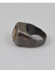 Bague en argent 1 Quartz fumé JIRA ST DIX SQTZ Rosa Maria Jewellery boutique Strasbourg bijoux concept store online ring