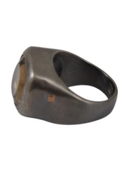 Bague en argent 1 Quartz fumé JIRA ST DIX SQTZ Rosa Maria Jewellery boutique Strasbourg bijoux concept store online ring