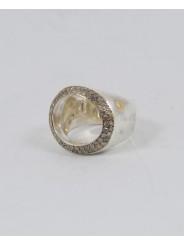Bague argent Diamants en 8X8 69p HEYONN V S ST DIX 8X8 2R Rosa Maria Jewellery boutique Strasbourg Concept store 