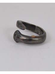 Bague argent Diamants noirs 41p PONNIE 2 TW ST DIA BLK Rosa Maria Jewellery boutique Strasbourg concept store bijoux 
