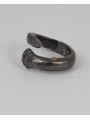 Bague argent Diamants noirs 41p PONNIE 2 TW ST DIA BLK Rosa Maria Jewellery boutique Strasbourg concept store bijoux 