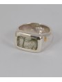 Bague argent Quartz Rutilé Vert NASILA DIX GRN RQTZ Rosa Maria Jewellery boutique Strasbourg concept store bijoux store