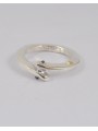 Bague anneau croisé argent sterling SAYURI 3 S ST Rosa Maria Jewellery boutique Concept store Strasbourg bijoux online