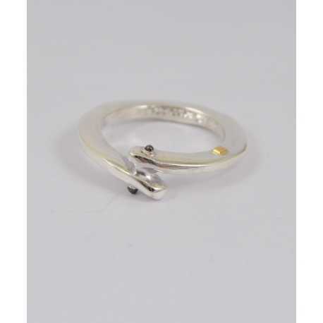 Bague anneau croisé argent sterling SAYURI 3 S ST Rosa Maria Jewellery boutique Concept store Strasbourg bijoux online