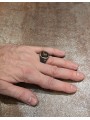 Bague en argent 1 Quartz fumé JIRA ST DIX SQTZ Rosa Maria Jewellery boutique Strasbourg bijoux concept store online ring