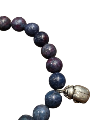 Bracelet Charm Milo Silver en Argent avec diamant-Perles de Kyanite Catherine Michiels MILO SS L-E boutique Strasbourg 