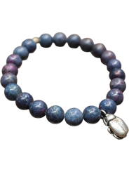 Bracelet Charm Milo Silver en Argent avec diamant-Perles de Kyanite Catherine Michiels MILO SS L-E boutique Strasbourg 