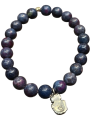 Bracelet Charm Milo Silver en Argent avec diamant-Perles de Kyanite Catherine Michiels MILO SS L-E boutique Strasbourg 