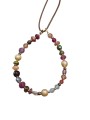 Bracelet Bella Moon hématite saphir rubis perles de Tahiti tourmaline FW24-71 Catherine Michiels Bijou Boutique Strasbourg