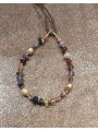 Bracelet Bella Moon hématite saphir rubis perles de Tahiti tourmaline FW24-71 Catherine Michiels Bijou Boutique Strasbourg