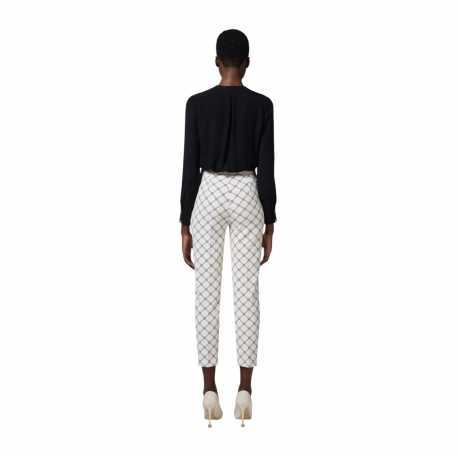 Tunique Noire decoleté lacets CA003 5469 110 Elisabetta Franchi