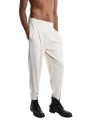 Pantalon lin viscose lèger Ecru boutons avant bas M1012 La Haine Inside Us Homme Boutique Strasbourg avant garde mode