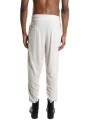 Pantalon lin viscose lèger Ecru boutons avant bas M1012 La Haine Inside Us Homme Boutique Strasbourg avant garde mode