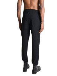 Pantalon taille élastique pince basse coton viscose Noir M1014 La Haine Inside Us Homme Boutique Strasbourg Online Mode 