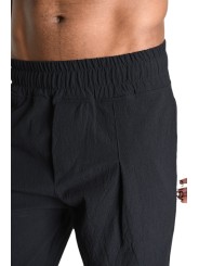 Pantalon taille élastique pince basse coton viscose Noir M1014 La Haine Inside Us Homme Boutique Strasbourg Online Mode 