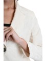 Veste tailleur écru floqué W5001 La Haine Inside Us Femme Boutique Online Strasbourg fashion avant garde mode