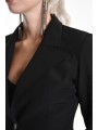 Veste tailleur Skinny Techno Stretch Noire 4B W5013 La Haine Inside Us Femme Boutique Strasbourg fashion avant garde mode