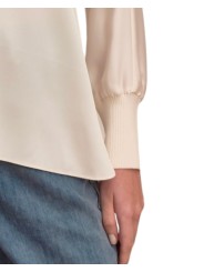 Tunique v soie Blanc Solid Silk Nos 1002 021 Ivi Collection Femme Boutique Strasbourg Mode woman fashion vêtement