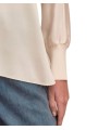 Tunique v soie Blanc Solid Silk Nos 1002 021 Ivi Collection Femme Boutique Strasbourg Mode woman fashion vêtement