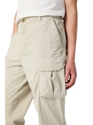 Pantalon cargo Edmund Gd toile légère beige Asparagus Parajumpers Homme PMPACL09 0342