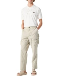 Pantalon cargo Edmund Gd toile légère beige Asparagus Parajumpers Homme PMPACL09 0342