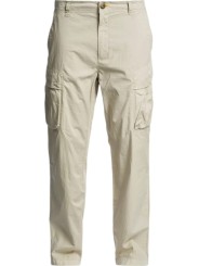 Pantalon cargo Edmund Gd toile légère beige Asparagus Parajumpers Homme PMPACL09 0342