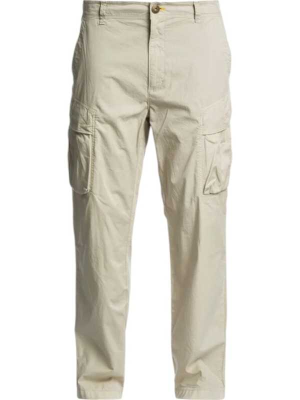 Pantalon cargo Edmund Gd toile légère beige Asparagus Parajumpers Homme PMPACL09 0342
