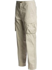 Pantalon cargo Edmund Gd toile légère beige Asparagus Parajumpers Homme PMPACL09 0342