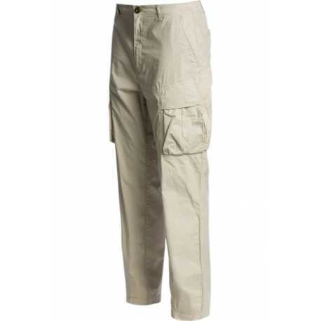 Pantalon cargo Edmund Gd toile légère beige Asparagus Parajumpers Homme PMPACL09 0342