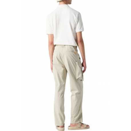 Pantalon cargo Edmund Gd toile légère beige Asparagus Parajumpers Homme PMPACL09 0342