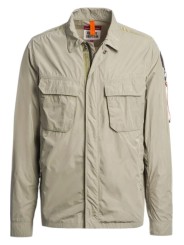 Veste Millard poches plaquées poitrine Silver Sage Parajumpers Homme PMSIRMO1 0327 Strasbourg Boutique Online Mode 