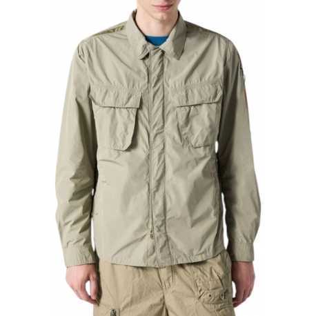 Veste Millard poches plaquées poitrine Silver Sage Parajumpers Homme PMSIRMO1 0327 Strasbourg Boutique Online Mode 