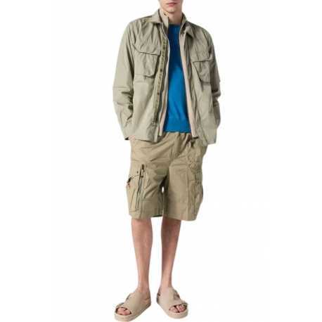 Veste Millard poches plaquées poitrine Silver Sage Parajumpers Homme PMSIRMO1 0327 Strasbourg Boutique Online Mode 